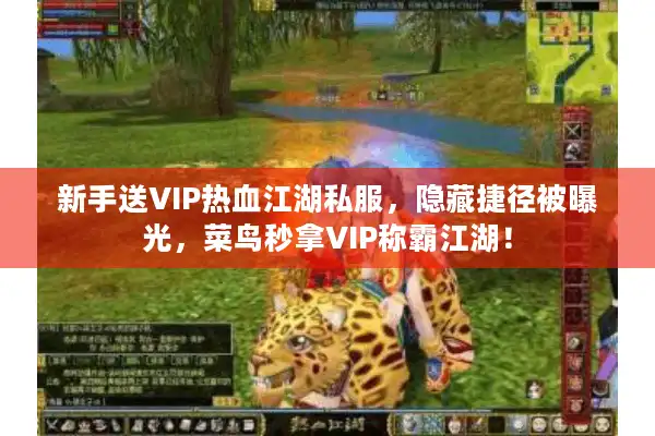 新手送VIP热血江湖私服，隐藏捷径被曝光，菜鸟秒拿VIP称霸江湖！
