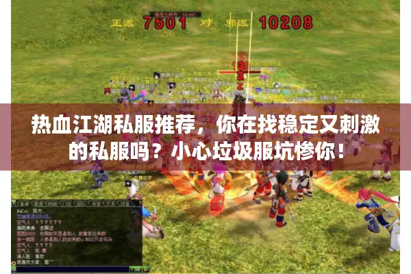 热血江湖私服推荐，你在找稳定又刺激的私服吗？小心垃圾服坑惨你！