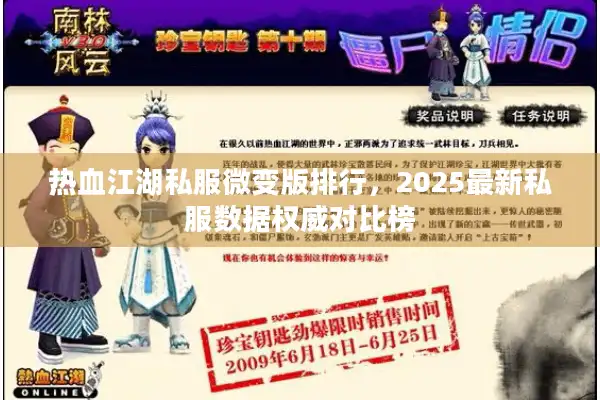 热血江湖私服微变版排行，2025最新私服数据权威对比榜