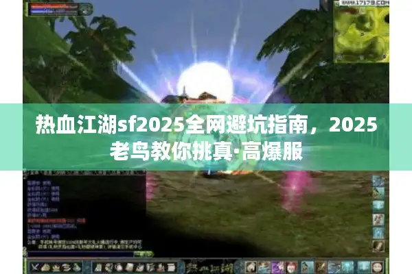热血江湖sf2025全网避坑指南，2025老鸟教你挑真·高爆服