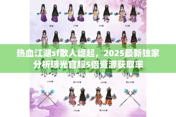 热血江湖sf散人崛起，2025最新独家分析曝光官服5倍资源获取率