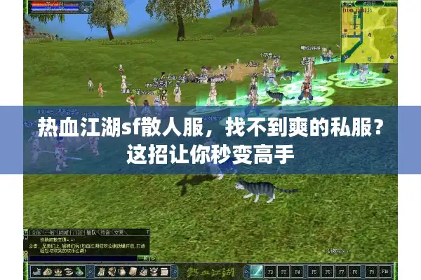 热血江湖sf散人服，找不到爽的私服？这招让你秒变高手