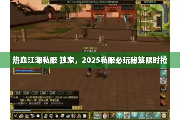 热血江湖私服 独家，2025私服必玩秘笈限时抢