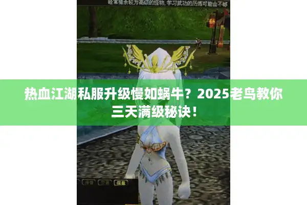 热血江湖私服升级慢如蜗牛?2025老鸟教你三天满级秘诀! 热血江湖私服升级慢如蜗牛?2025老鸟教你三天满级秘诀!