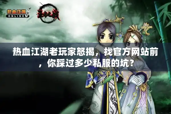 热血江湖老玩家怒揭，找官方网站前，你踩过多少私服的坑？