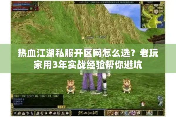 热血江湖私服开区网怎么选？老玩家用3年实战经验帮你避坑