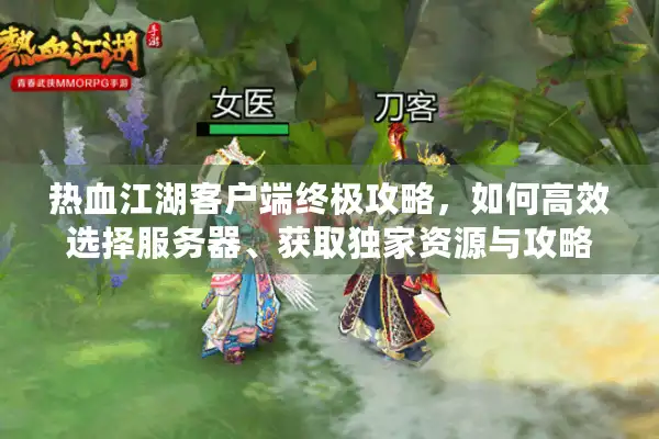 热血江湖客户端终极攻略，如何高效选择服务器、获取独家资源与攻略秘籍？